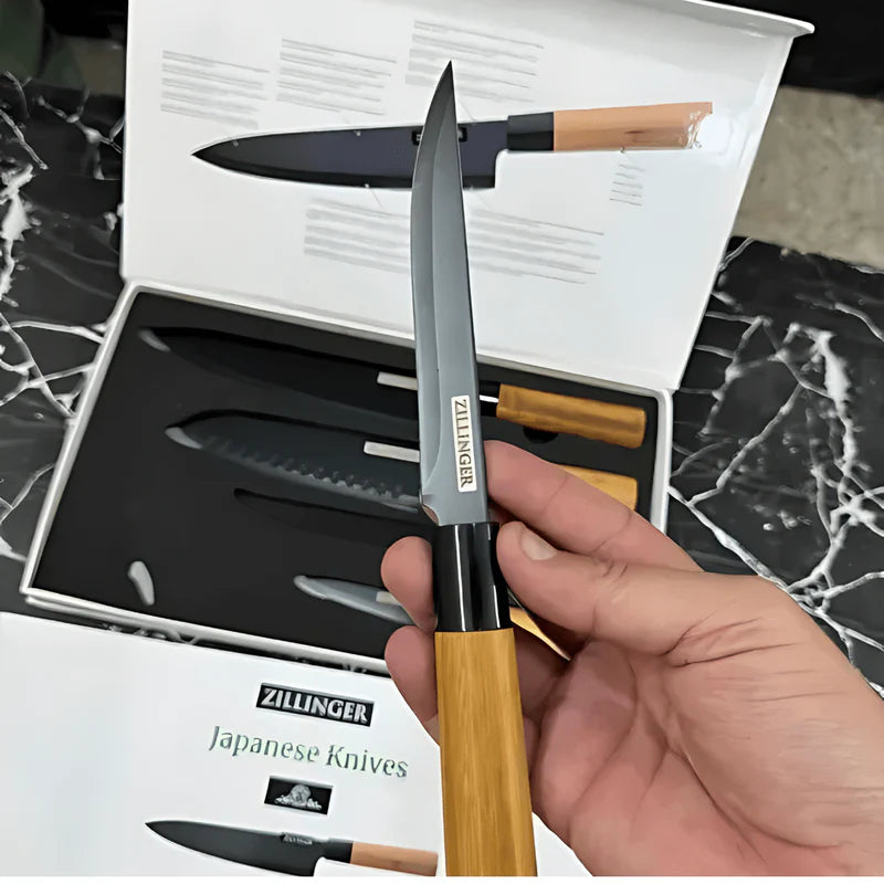 Knife Set - 4 Pcs High-Carbon Stainless Steel